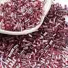 Baking Paint Glass Round Bugle Beads SEED-Z002-A-E07-1