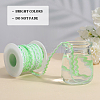 Two Tone Polyester Wavy Fringe Trim Ribbon OCOR-GF0003-97A-6