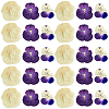 HOBBIESAY 90Pcs 3 Style Dried Pansy Flower DIY-HY0001-62-1