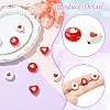 8Pcs 4 Styles Brass Enamel Beads KK-CJ0002-93-3