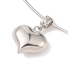 Brass Charm Necklace BJEW-Q350-04B-P-2