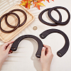 6Pcs 3 Styles Wooden Handles Replacement FIND-PH0020-36-3