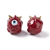 Halloween Opaque Resin Beads RESI-F033-01E-3