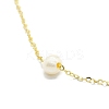 Natural Freshwater Pearls Beaded Link Bracelets BJEW-I314-133-3