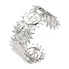 304 Stainless Steel Cuff Bangles for Women LS-BJEW-P364-01A-P-2