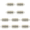10 Bags Brass Magnetic Clasps with Loops KK-FS0002-02P-1