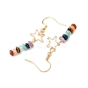 Golden 304 Stainless Steel Dangle Earring EJEW-JE05673-01-2
