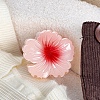 Two Tone Plastic Claw Hair Clips PW-WG9B72A-04-1