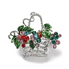 Fashion Platinum Zinc Alloy Enamel Pins LS-JEWB-D068-01P-03-1