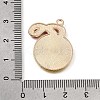 Alloy with Enamel Pendants AL-CBA9E11-02KCG-04-3