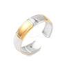 304 Stainless Steel Cuff Rings LS-RJEW-S626-06GP-B-2