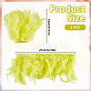 Feather Bracelets Wrist Band AJEW-WH0591-443C-2