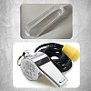 Tarnish Resistant 304 Stainless Steel Whistles DIY-WH0344-053-5