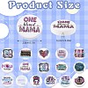 16Pcs 16 Styles Food Grade Eco-Friendly Silicone Focal Beads SIL-SZ0002-62-2