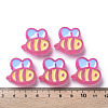 Transparent Acrylic Beads MACR-S374-06B-02-4
