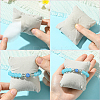 4Pcs Lint Cloth Bracelet and Watch Pillow Jewelry Displays FIND-BBC0004-32A-4