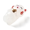 Luminous Resin Lucky Cat Display Decorations DJEW-P020-01C-4
