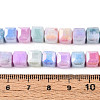 Anti-Tarnish Electroplate Glass Beads Strands GLAA-T025-8mm-10A-4