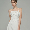 2Pcs 2 Style Flower Polyester Embroidery Appliques PATC-WR0001-01-6