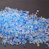 AB Color Plated 3D Nail Art Glass Mini Ball Beads MRMJ-WH0064-40C-1