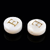 Natural Freshwater Shell Beads X-SHEL-N036-01E-3