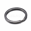 304 Stainless Steel Split Key Rings Ion Plating(IP) STAS-H383-30B-2