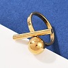 304 Stainless Steel Finger Rings for Women LS-RJEW-Z107-02G-2
