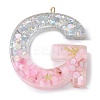 Resin Pendants RESI-B029-01P-G-1