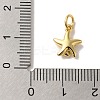Rack Plating Brass Micro Pave Cubic Zirconia Pendants KK-U027-09-01G-3