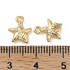 Brass Micro Pave Cubic Zirconia Pendants KK-U045-09G-3