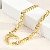 Brass Micro Pave Clear Cubic Zirconia Charm Bracelets LS-BJEW-M050-01G-02-2