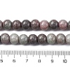Ombre Effect Dyed Glass Beads Strands X-GLAA-T031-01O-12-5