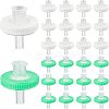 100Pcs 2 Colors Plastic Disposable Microporous Needle Syringe Filter AJEW-OC0002-54-1