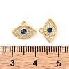 Brass Micro Pave Cubic Zirconia Pendants KK-U017-08E-G-3