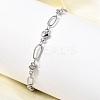 304 Stainless Steel Link Bracelets BJEW-A044-03C-P-3