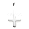 Christian Inverted Cross 304 Stainless Steel Saint Peter's Cross Big Pendants STAS-R171-03P-1