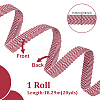 Polyester-cotton Ribbon OCOR-WH0048-04B-2