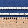 Electroplated Synthetic Non-Magnetic Hematite Beads Strands G-U003-13B-4