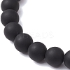 Resin and Synthetic Turquoise Bracelets BJEW-JB10755-02-4