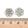 Tibetan Style Alloy Bead Caps FIND-B050-02AS-03-3