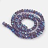 Electroplate Glass Beads Strands LS-EGLA-A034-T6mm-L13-2