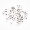 Tarnish Resistant 304 Stainless Steel Open Jump Rings X-STAS-P204-08P-02-1