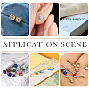 32Pcs 8 Styles 304 Stainless Steel Stud Earring Findings STAS-TA0002-97-7