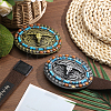 2Pcs 2 Colors Alloy Belt Buckles FIND-CA0010-32-4