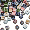 84Pcs 6 Colors Handmade Porcelain Beads PORC-PA0001-06-1