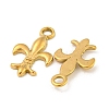 Ion Plating(IP) 304 Stainless Steel Pendants STAS-N103-105G-2