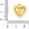 Brass Micro Pave Cubic Zirconia Pendants KK-K418-05G-3