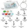 DIY Garden Theme Alloy & Brass European Style Bracelet Making Kits DIY-FS0007-26-4