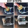 1Pc Brass Stamp Head DIY-OC0008-66H-6