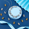 40Pcs 2 Colors Tibetan Style Alloy Beads FIND-DC0006-07-5